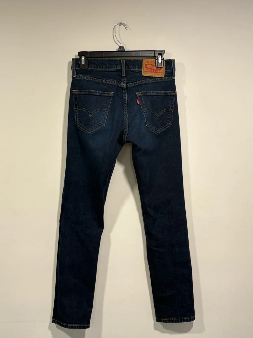 Levi's Slim Straight Dark Indigo Jeans